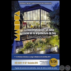 MANDUA Revista de la Construccin - N 427 - Noviembre 2018